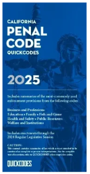 2025 Penal Quick Code