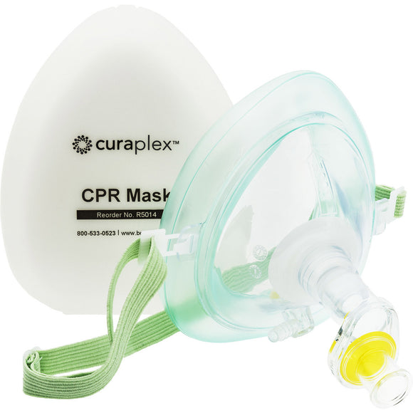 CPR Pocket Mask with O2 Inlet