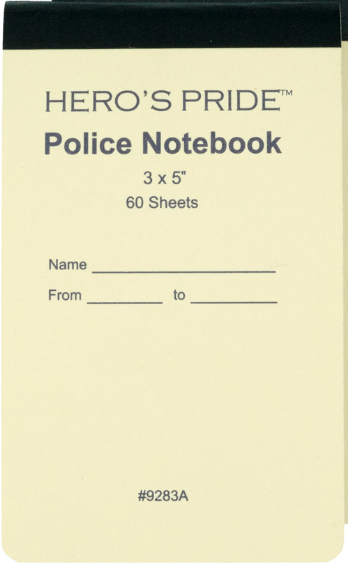 Hero's Pride Notebook