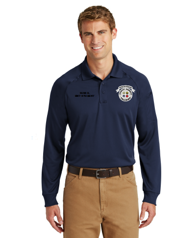 EMT Polo Shirt Long Sleeve Navy