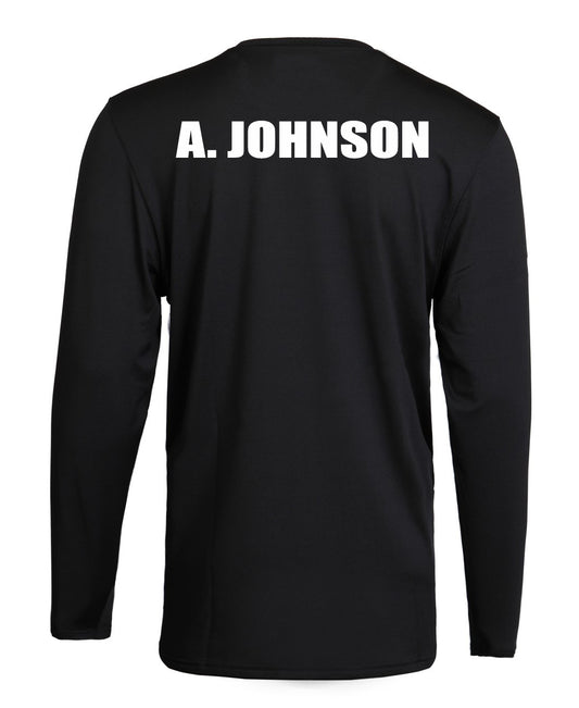 Police Academy Long Sleeve T-Shirt Black