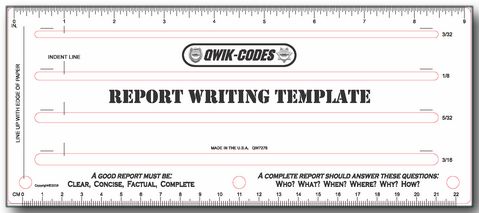 Report Writing Template Lg
