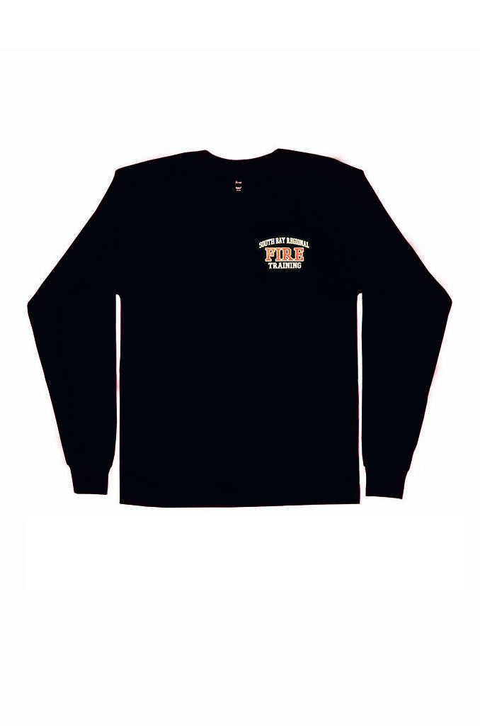 Fire Academy Instructor Long Sleeve T-Shirt Dark Navy