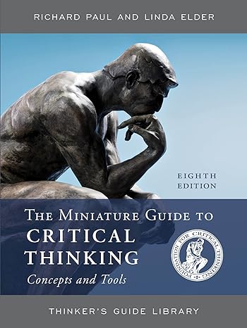 Critical Thinking Concepts & Tools
