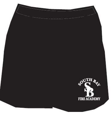 Fire Academy Recruit Shorts Black