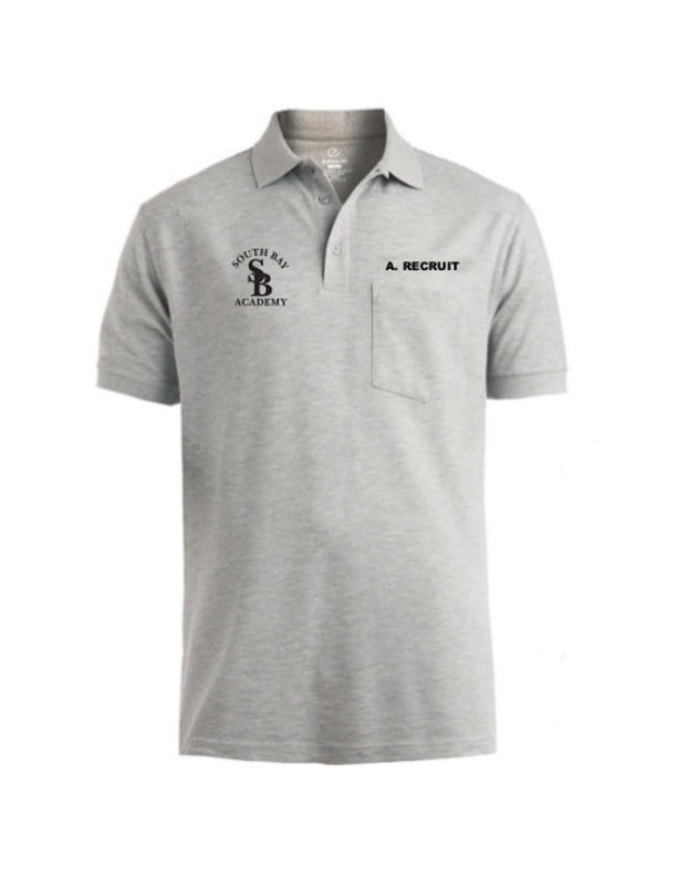BAM Level Three Grey Polo Shirt