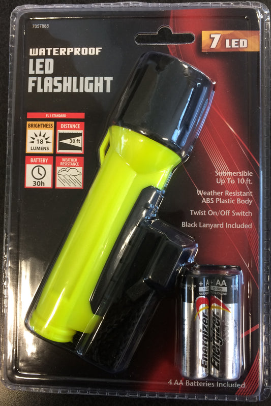 LED Flashlight Yellow