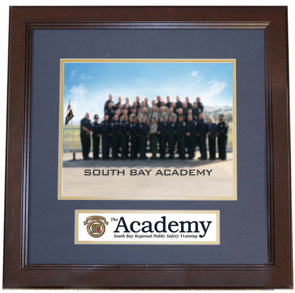 Class Photo with Academy Logo Frame
