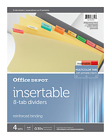 Insertable Dividers