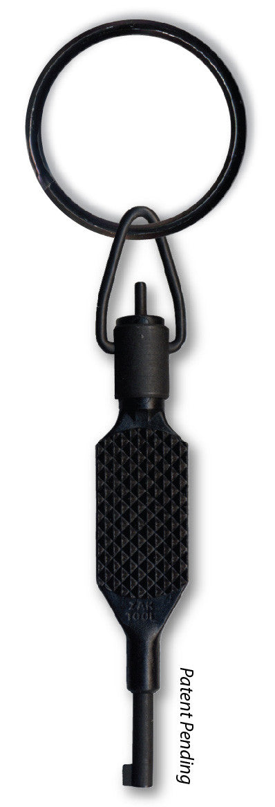 ZT9P Flat Grip Swivel Key - Black