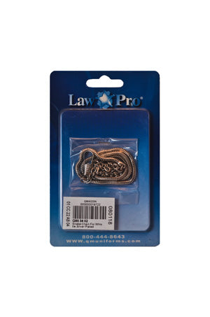 Law Pro Plated Whistle Chain